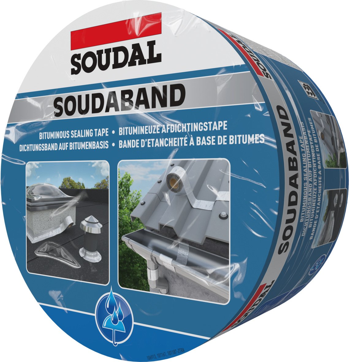 Soudaband Alu – Bandă autoadezivă aluminiu