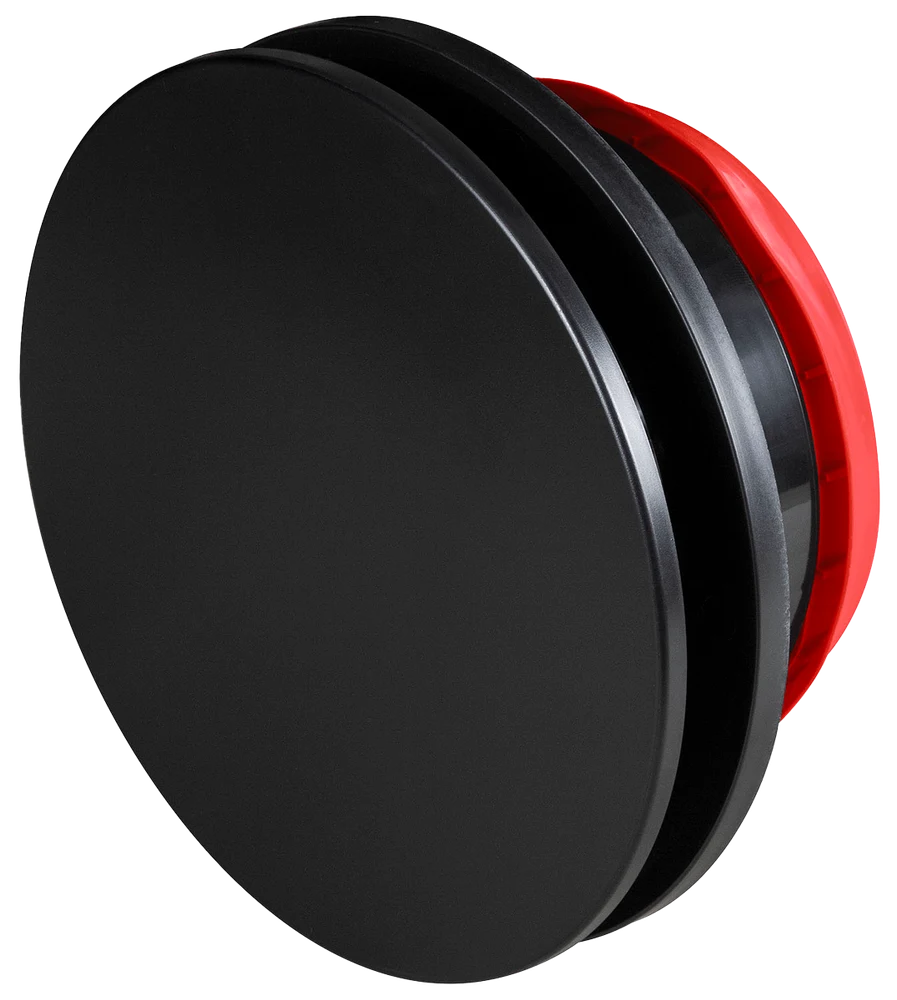 Anemostat directional Awenta, rotund VAK125CZ, Ø125, negru mat