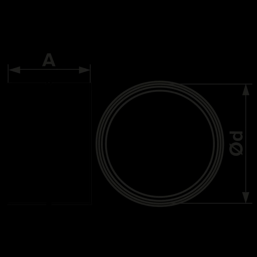 CONECTOR TUBULATURA, Ø100mm, PVC 3