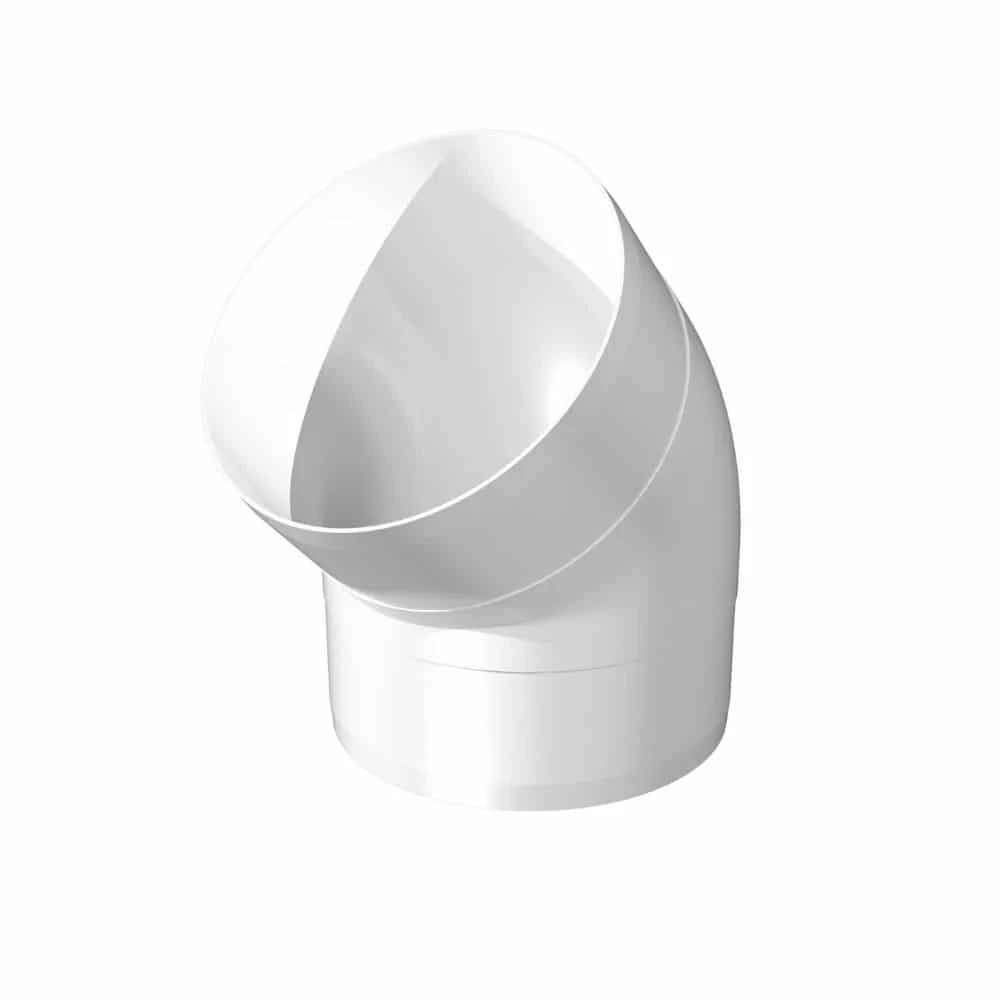 Cot Tubulatura Ø100mm, 45° PVC 1