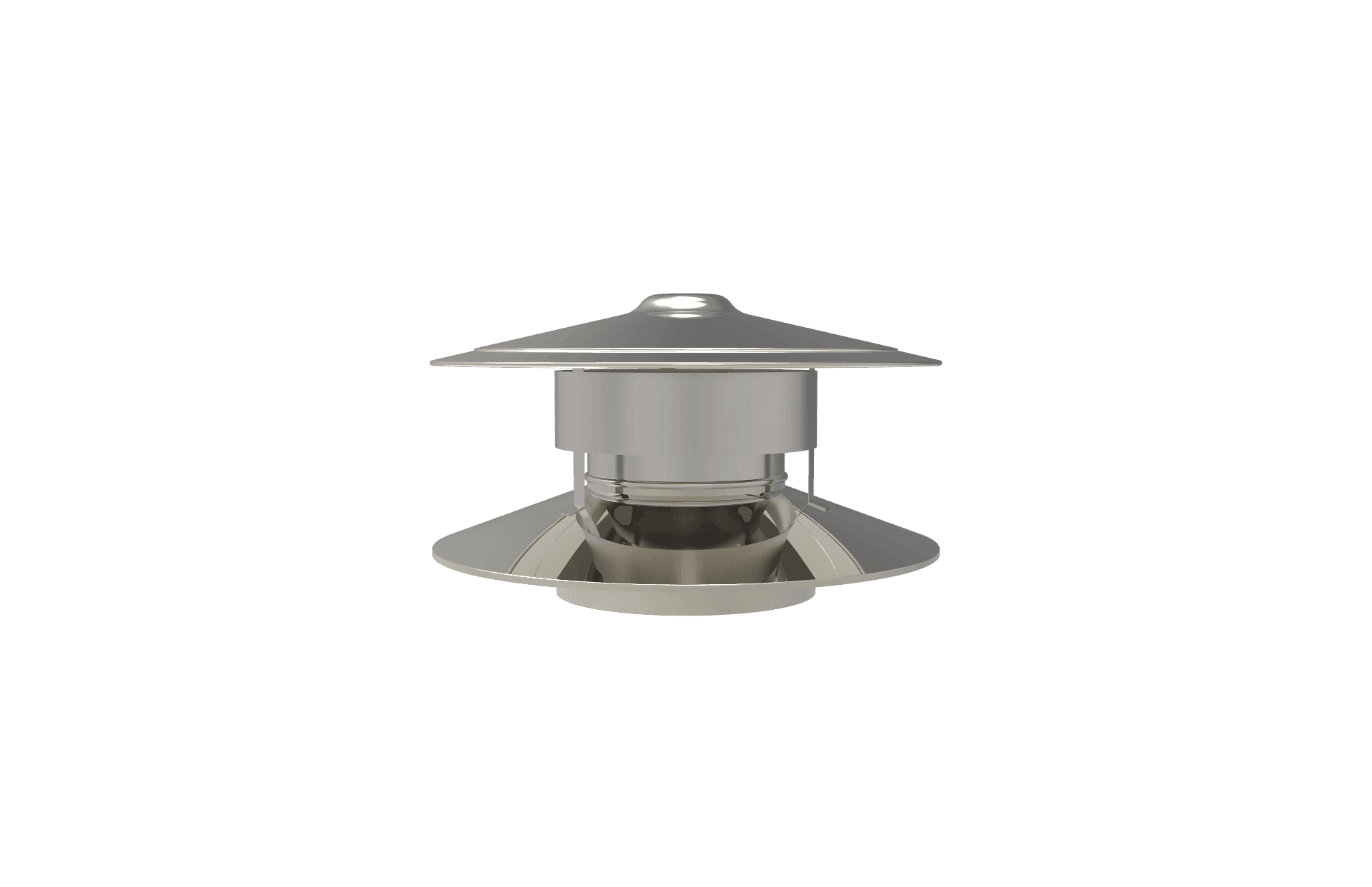 Cos fum inox Convesa diametrul 150×4 2