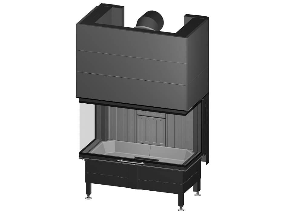 Focar samota cu 3 geamuri Arte 3RL-100h