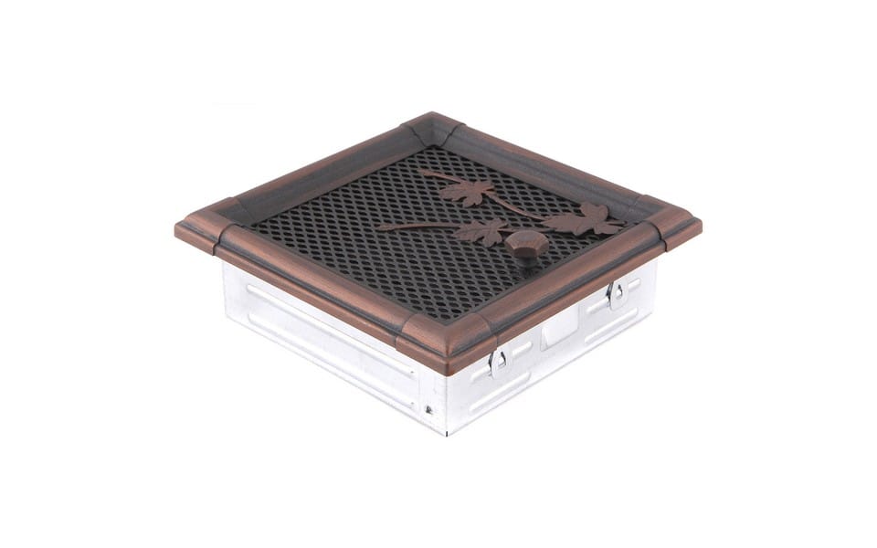 Grila Metalica „R” 16x16cm Clapeta, 3 Culori Disponibile