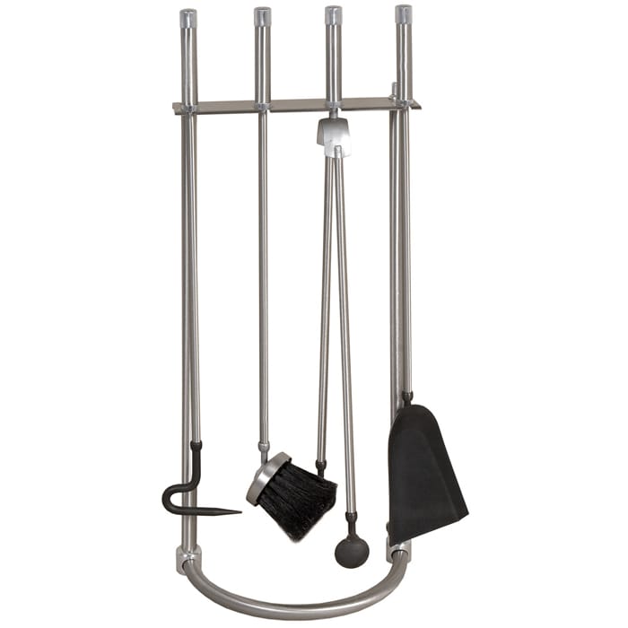 Set Curatare Semineu Inox 1