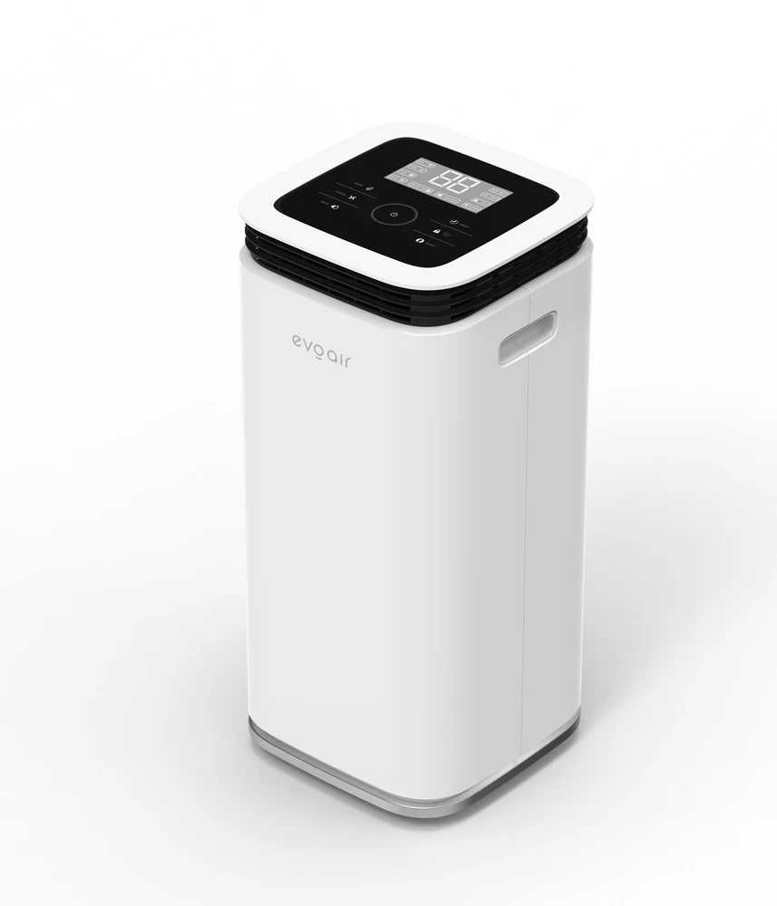 Dezumidificator evoair, FlexiDry 22 Smart, 22l/24h Senzor de Umiditate, Functie Ionizare, Uscare Rufe, Rezervor 4.5l, Alb 3