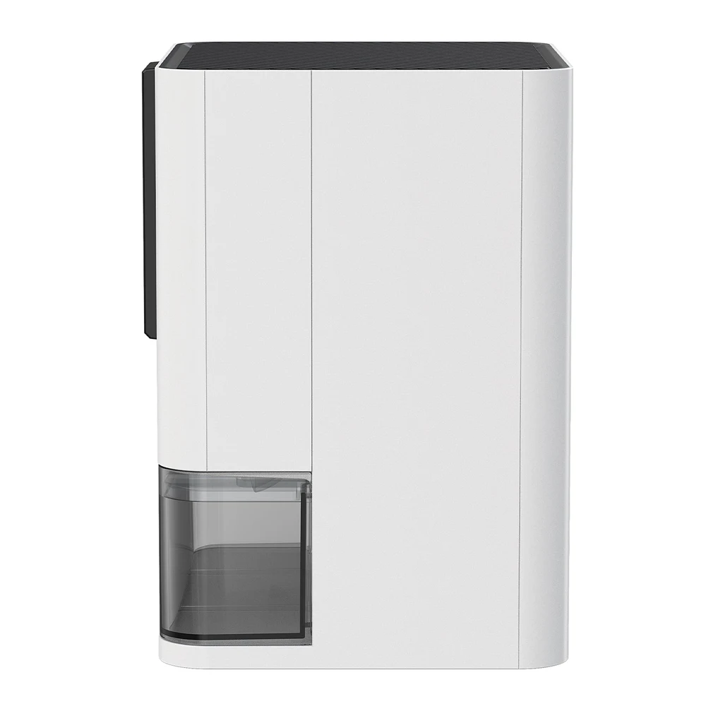 Dezumidificator Evoair HIDRY, 700ml/24h, Senzor de Umiditate/Temperatura, Lumina ambientala in 7 culori, Rezervor 1l, 2 viteze, Functie Auto Dezghetare, Alb 3