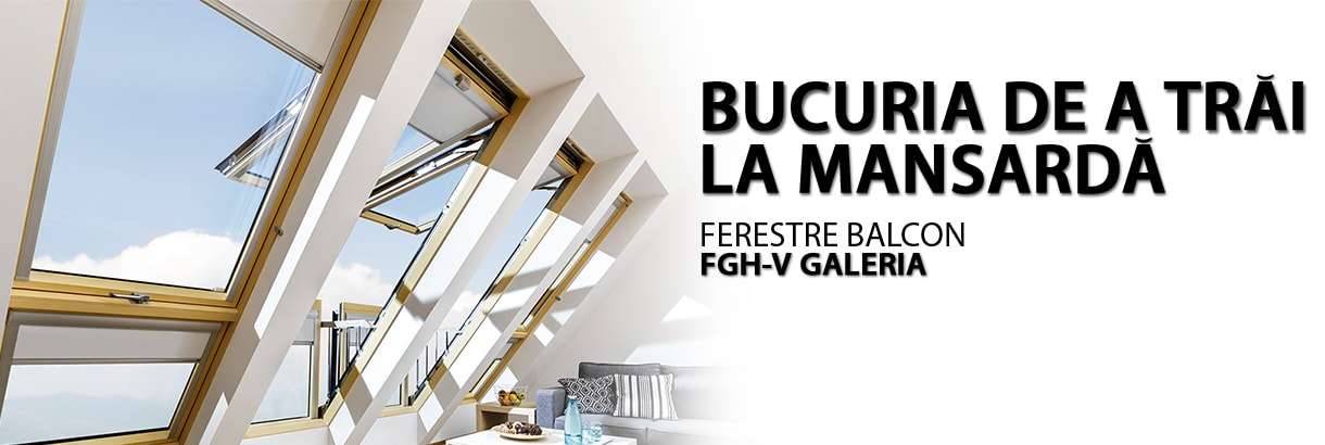 Fereastră Balcon de Mansardă FAKRO FDK 2