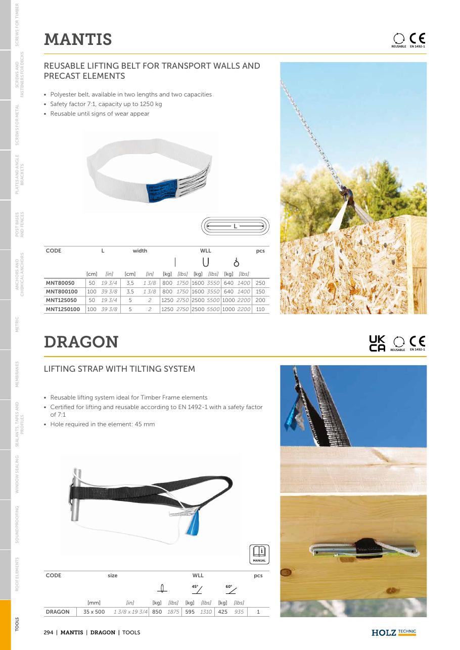 DRAGON – Chingă de ridicare de mare capacitate 1
