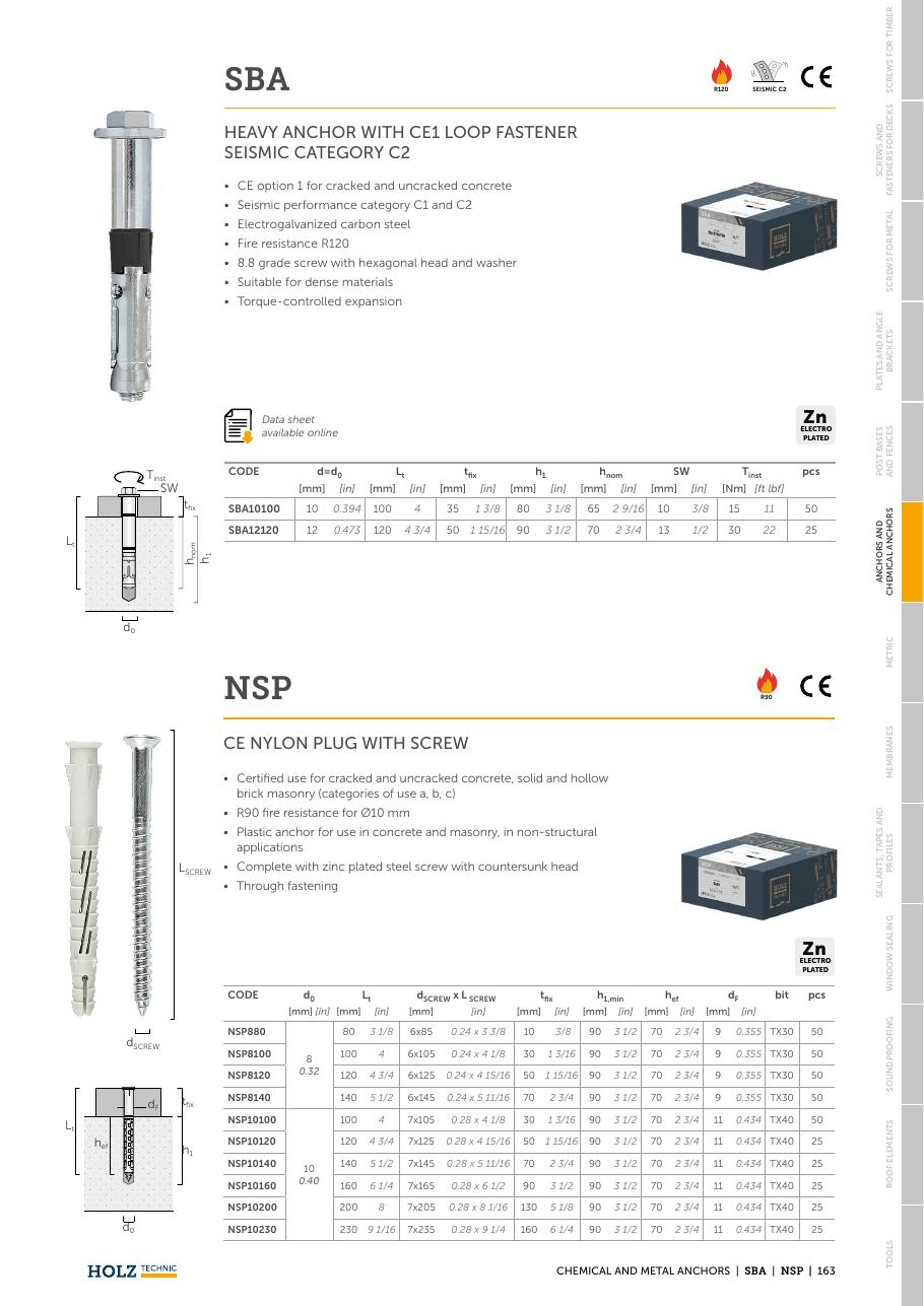 NSP – Diblu universal din nylon