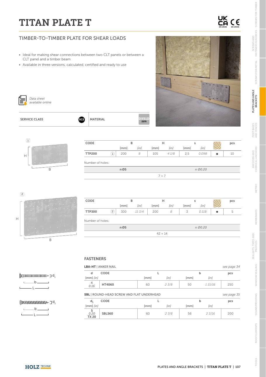 TITAN PLATE T – Placă de forfecare tip T 1