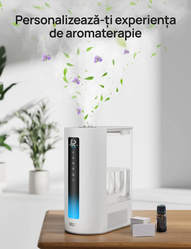 Set 24 Pad-uri Aromaterapie DREO – Compatibile cu Umidificatoarele DR-HHM 3