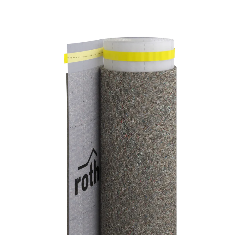 Membrană acustică din fibră reciclată SILENT FLOOR TEX Rothoblaas