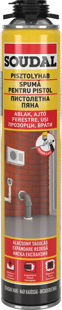 Spumă PU Ferestre & Uși Soudal 750ml 1