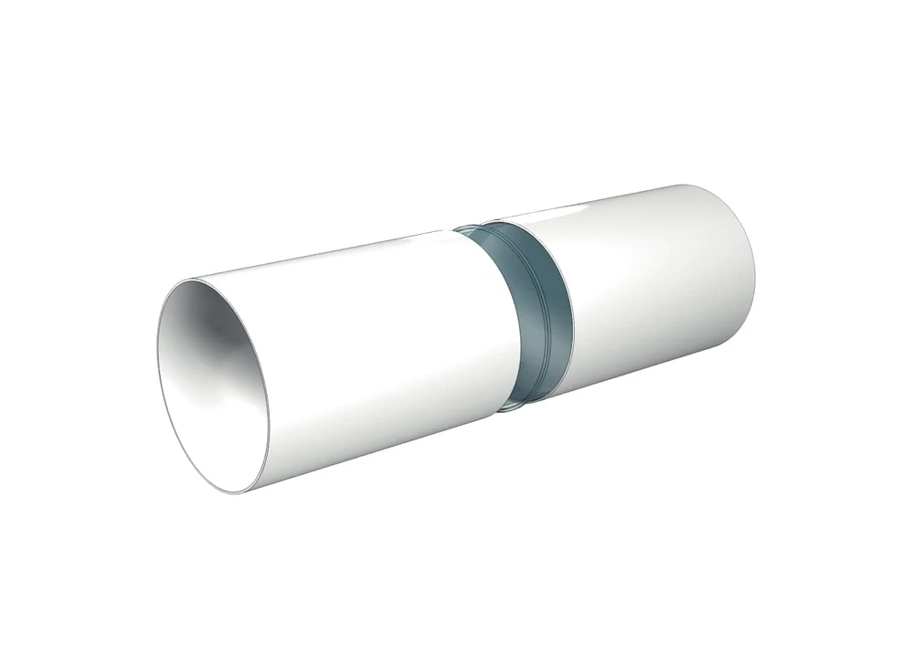 Tub Circular Ventilație (0.5M), Ø100mm, PVC 2