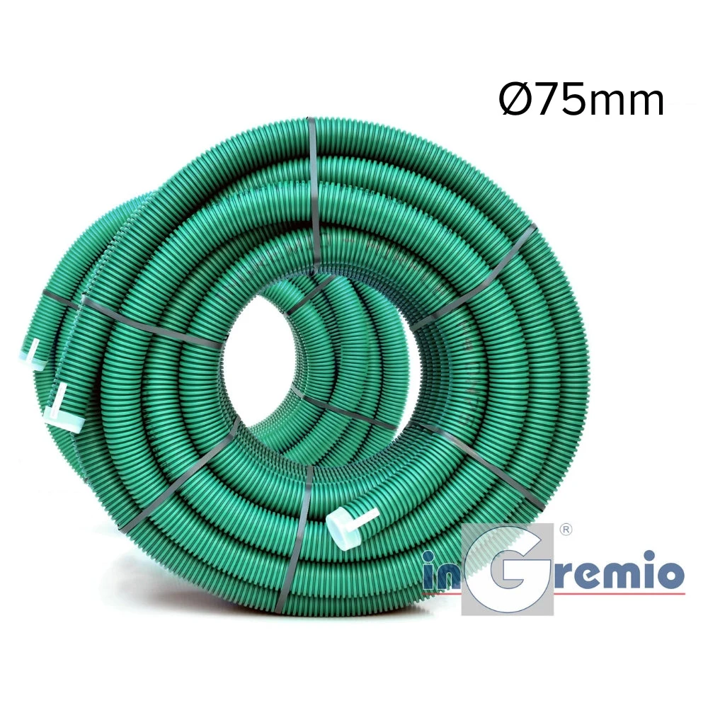 Tubulatură flexibilă InGremio Airflex Spectra-1000, HDPE, Ø75mm (1 colac = 50 ml) 1