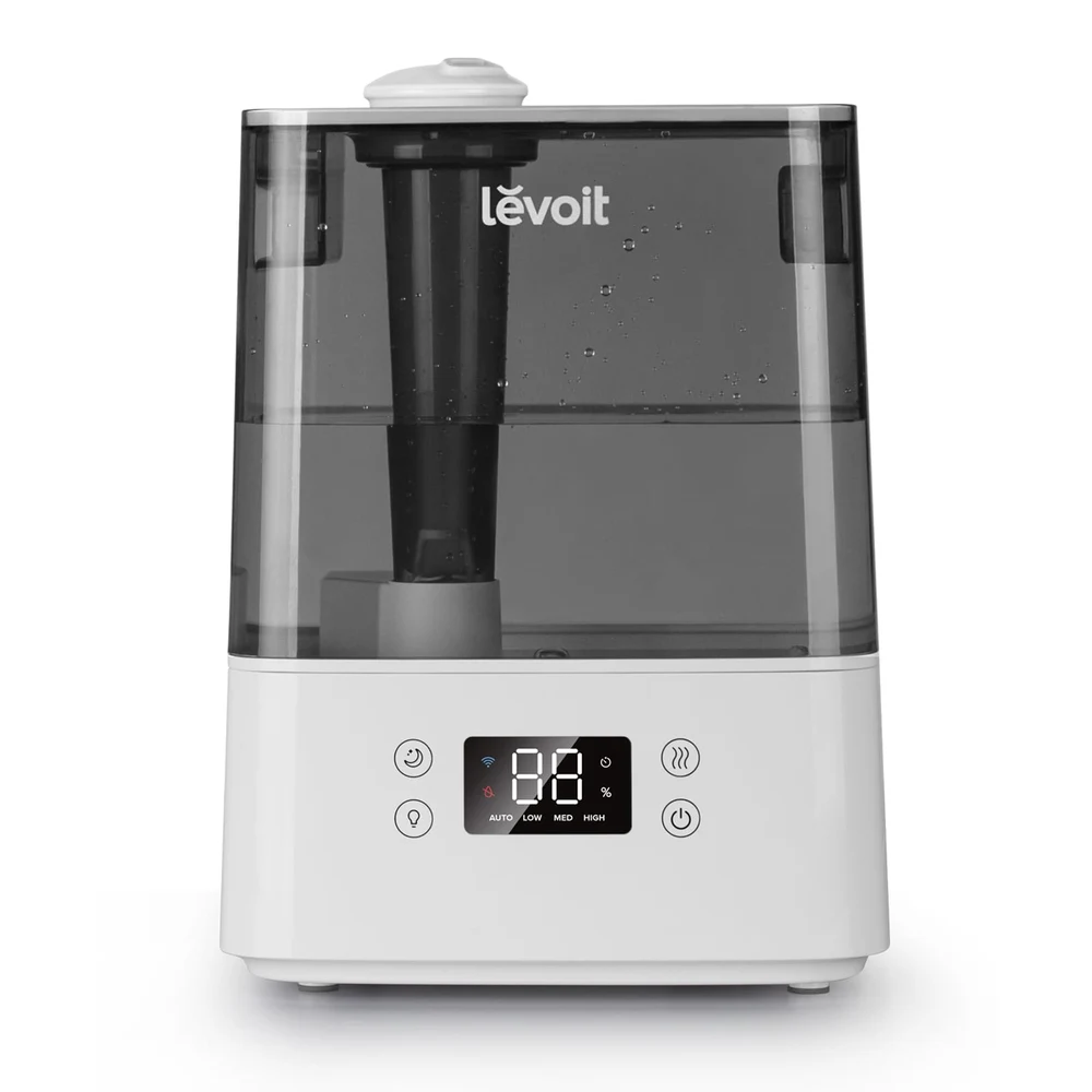 Umidificator de aer LEVOIT Classic 300S, Rezervor 6L, Super Silentios, Aplicatie Smart, Senzor Umiditate, Functie AUTO, Aromaterapie, Autonomie 60 ore, Gray 2