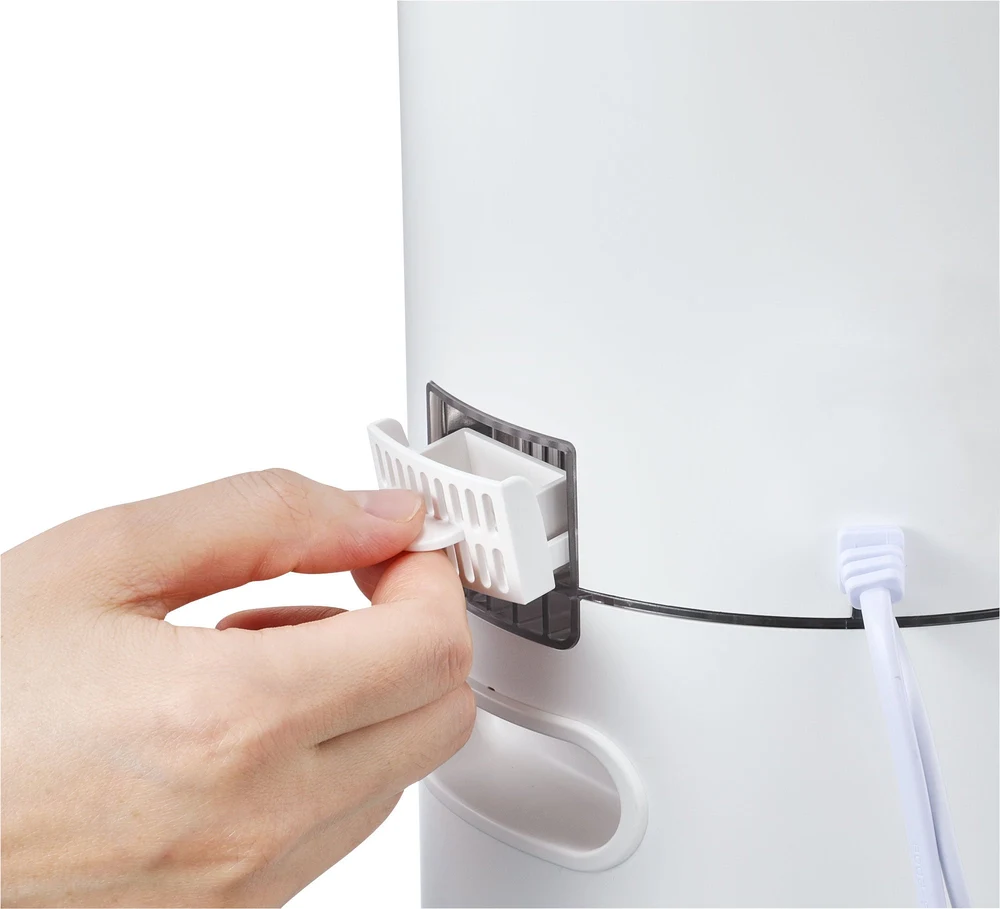Umidificator Evoair STEAMIX8500 Smart, Wifi, Rezervor 8.5L, Capacitate de umidificare 300ml/h, Senzor umiditate, Mod Auto, Autonomie 28 ore, Lampă UVA, Aromaterapie, Indicator umiditate și temperatură, Telecomandă, Alb 3