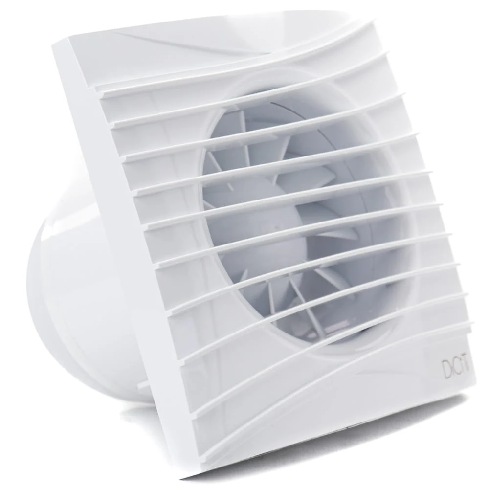 Ventilator baie SILENT 4C MRH, Super Silent, Timer, Fotocelula, Senzor de umiditate, Clapeta antiretur, Motor Long Life 40000h, Debit 90mc/h, Ø100mm 3