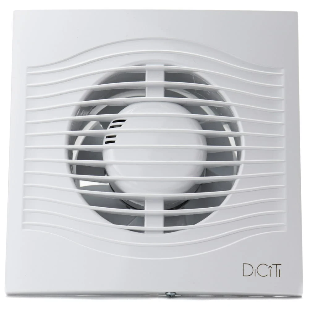 Ventilator baie SLIM 4C Super Silent, Clapeta antiretur, Garantie 2 ani, Motor Long Life 40000h, Debit 90mc/h, Ø100mm 1