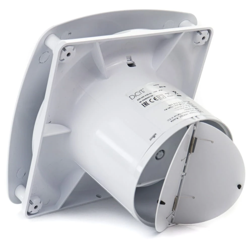 Ventilator de baie Rio 5C, Debit 180 m3/h, Diametru Ø125 mm, Clapeta antiretur 2