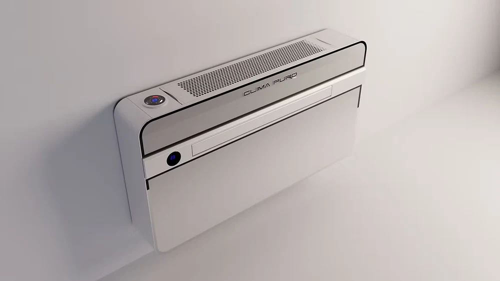 Climapuro, aer condiționat cu purificarea aerului fără unitate exterioară, Zymbo